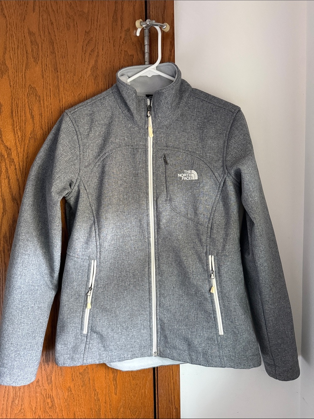 The North Face Women's Grey Heather Softshell Jacket